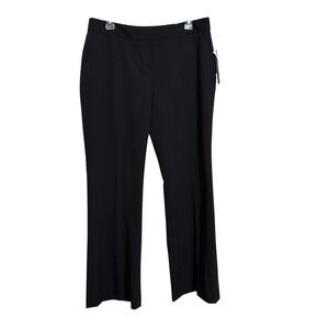 LAUNDRY by Shelli Segal The HAILEE Modern Fit Women's Black Pants 10S NWT $178